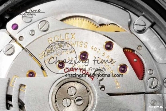 116509 on Best Edition Dial Daytona QF Bracelet SA4130 1:1 SS Blue 0112